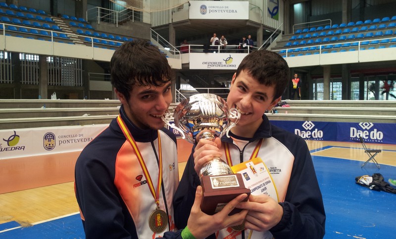 Raul y Ekaitz al Mundial Junior